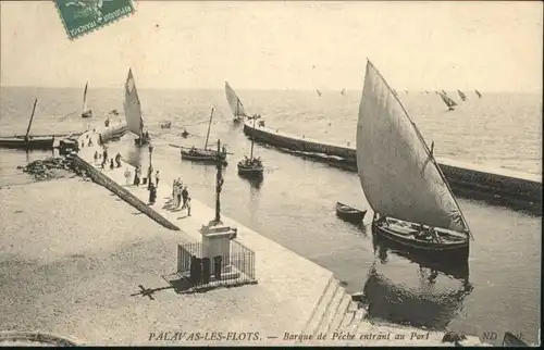 Palavas-les-Flots Barque Peche Port Segelschiff x