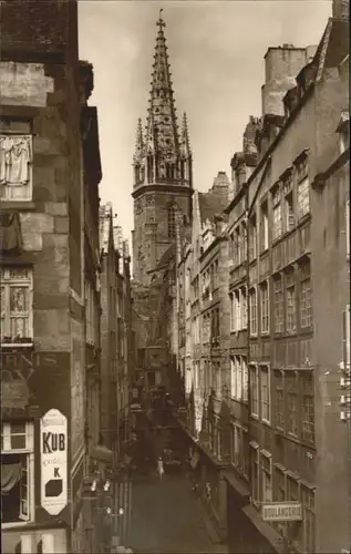 Saint-Malo Grande Rue Clocher Cathedrale *