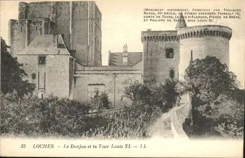 Loches Donjon Tour Louis XI *