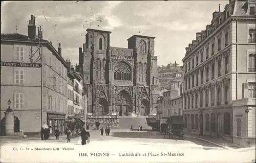Vienne Cathedrale Place St. Maurice x
