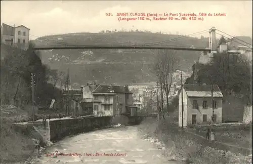 Saint-Claude Jura Pont Suspendu *