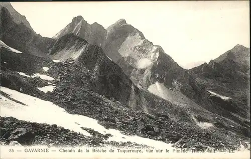 Gavarnie Gavarnie Chemin de la Breche de Tuquerouye * /  /