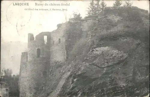 Laroche Laroche Ruine du Chateau feodal x / Belgien /Belgien