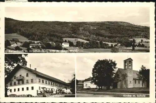 Rettenbach Hirschenstein Gasthaus Pension Schmelmerhof x