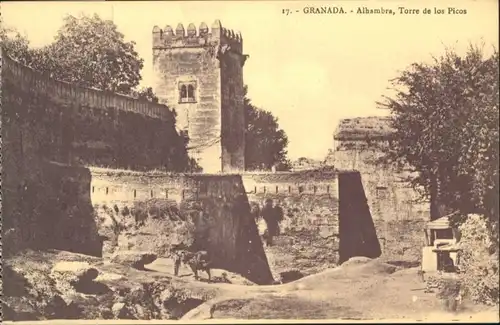 Granada Alhambra Torre Pico *