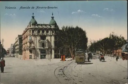 Valencia Strassenbahn Avenida Navarro-Reverter *