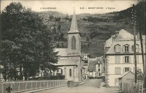 Mont-Dore L Auvergne Eglise x