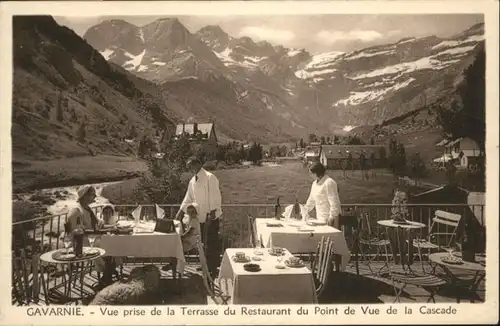 Gavarnie Restaurant Piont Cascade *