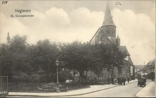 Hagenau St Georgs Kirche  x