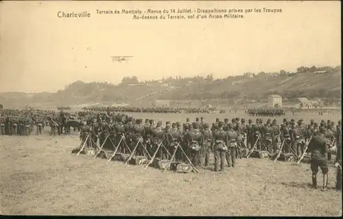 Charleville Militaire Soldaten Doppeldecker Montjoly x