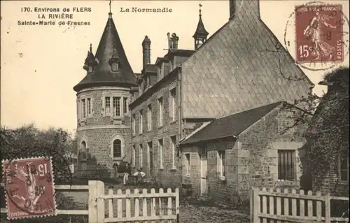 Sainte-Marie-de-Fresnes Riviere Normandie x