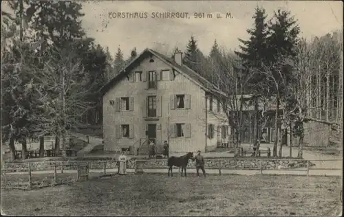 Schirrgut Forsthaus x