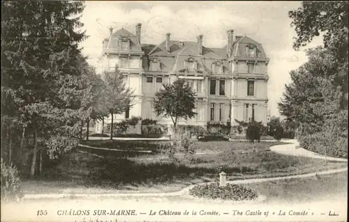 Chalons-en-Champagne Chalons sur Marne Chateau Comete *