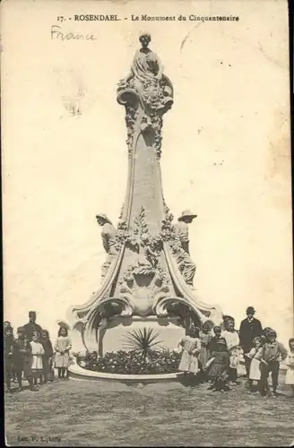 Rosendael Monument Cinquantenaire x