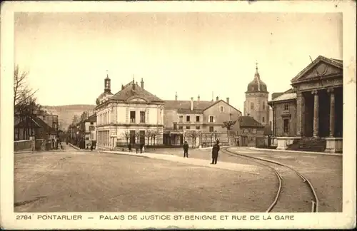 Pontarlier Palais Justice St Benigne Rue Gare *
