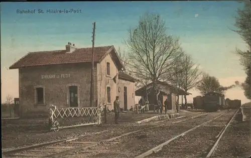 St Hilaire-le-Petit St Hilaire-le-Petit Bahnhof Gare x /  /