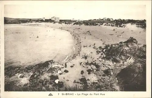 Saint-Briac La Plage du Port Hue *