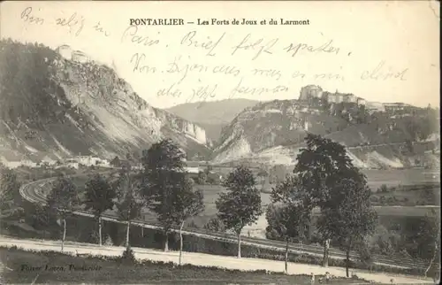 Pontarlier Les Forts de Joux et du Larmont x