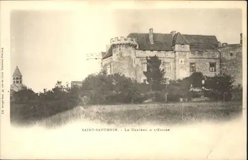 Saint-Saturnin Le Chateau l'Eglise *