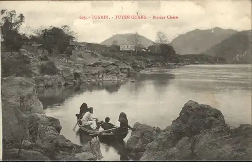 Tuyen Quang Tonkin Riviere Claire *
