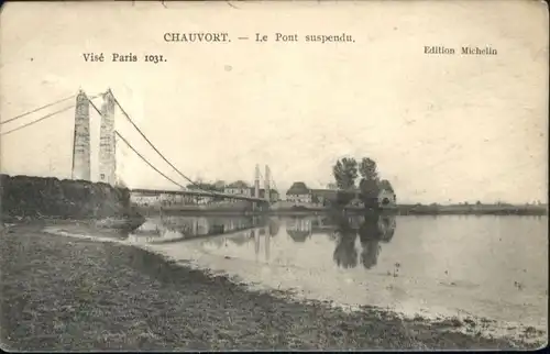 Chauvort le Pont suspendu *
