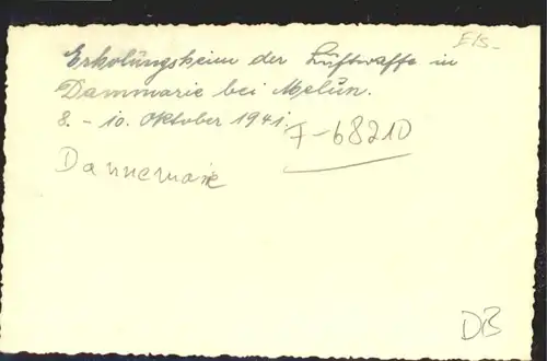 Dannemarie [handschriftlich] Erholungsheim der Luftwaffe *