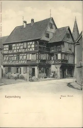 Kaysersberg Haus Brief *