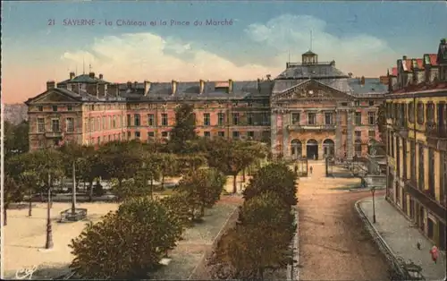 Saverne Chateau Place Marche *