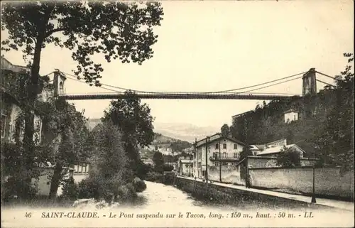 Saint-Claude Pont suspendu Tacon x