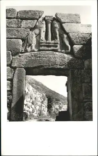 Mycenae Mycenae Lionesses Gate * / Griechenland /Griechenland