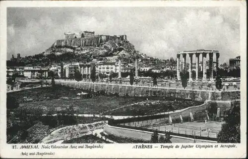 Athen Athen Olympischer Jupitertempel Akropolis * / Griechenland /Griechenland
