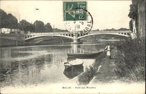 Melun Pont aux Moulins x