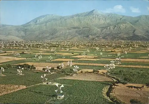 Crete Crete Kreta Lassithi Plateau Hochflaeche Muehle Windmills * / Griechenland /Griechenland