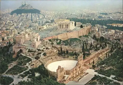 Athens Athens Athen Fliegeraufnahme Akropolis x / Griechenland /Griechenland