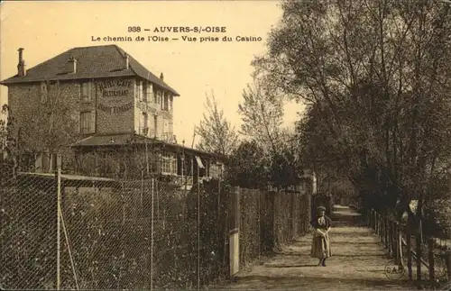 Auvers Oise Chemin Oise Prise Casion *