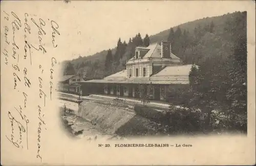 Plombieres-les-Bains La Gare x