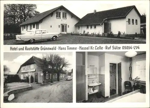 Hassel Kr. Celle Suelze Hotel Raststaette Gruenewald *
