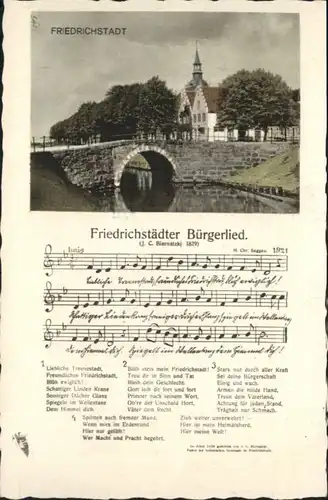 Friedrichstadt Friedrichstadt Buergerlied Bruecke x /  /