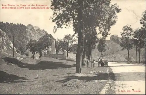 Fort Joux Fort Larmont Monument Eleve Defenseurs *