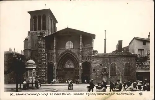 Saint-Etienne Loire Place Boivin Eglise x