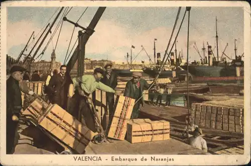 Valencia Embarque Naranjas *