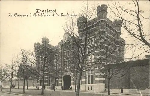 Charleroi la Caserne d'Artillerie et de Gendarmerie x