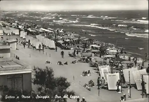 Gatteo Gatteo Spiaggia Ora del Bagno x / Italien /Italien