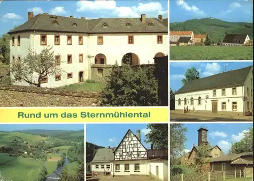 Erdmannsdorf Erdmannsdorf Schloss Augustusburg Torhaus Gasthof Goldener Hahn x /  /