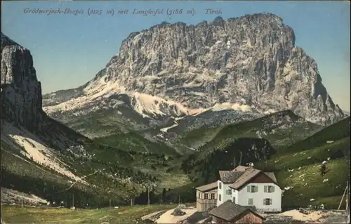 Groednerjoch Hospiz Langkofel Tirol *