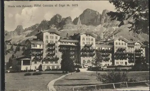 Lago Carezza Hotel Strada Dolomiti x