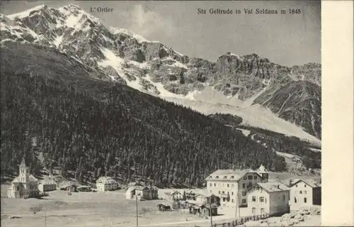 Santa Geltrude Val Soldana Ortler *