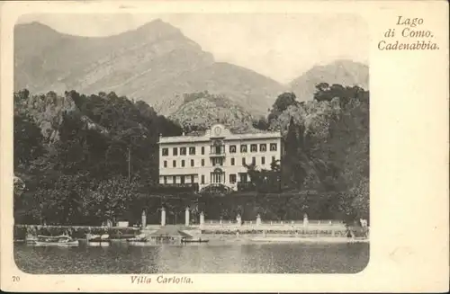 Cadenabbia Lago Como Villa Carlotta *