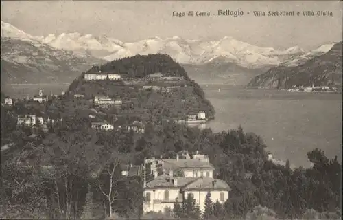 Bellagio Lago Como Villa Serbelloni Villa Giulia *