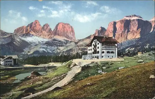 Langkofel Hotel Pordoi Dolomitenstrasse Sella Tirol *